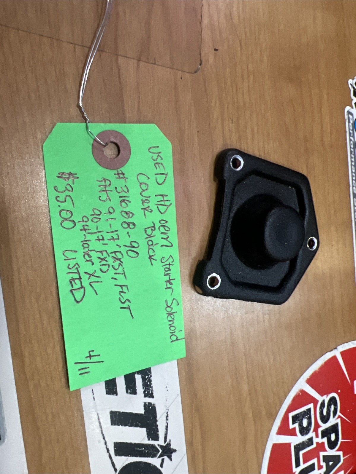 Harley Davidson oem Starter Solenoid Cover Black #31688-90