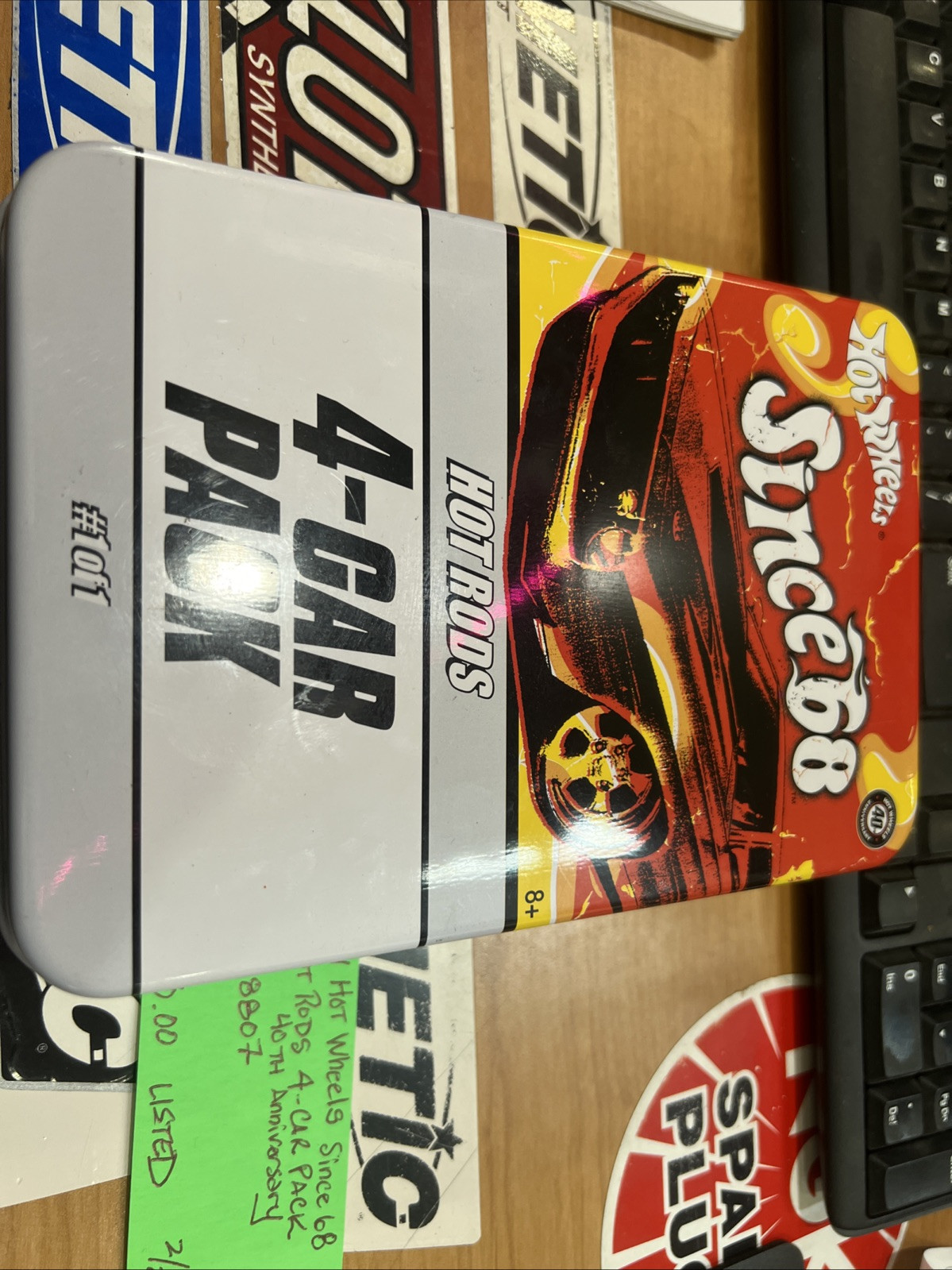 Hot Wheels Since 68 Hot Rods 4-Car Pack 40TH Anniversary #L8807