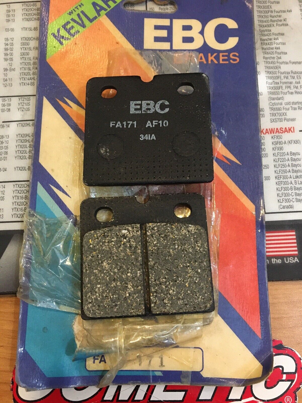EBC Brakes Organic Brake Pads Front #FA171