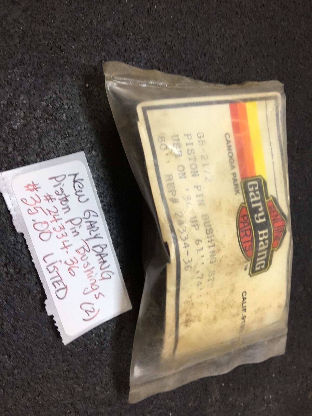 Gary Bang Piston Pin Bushings #24334-36