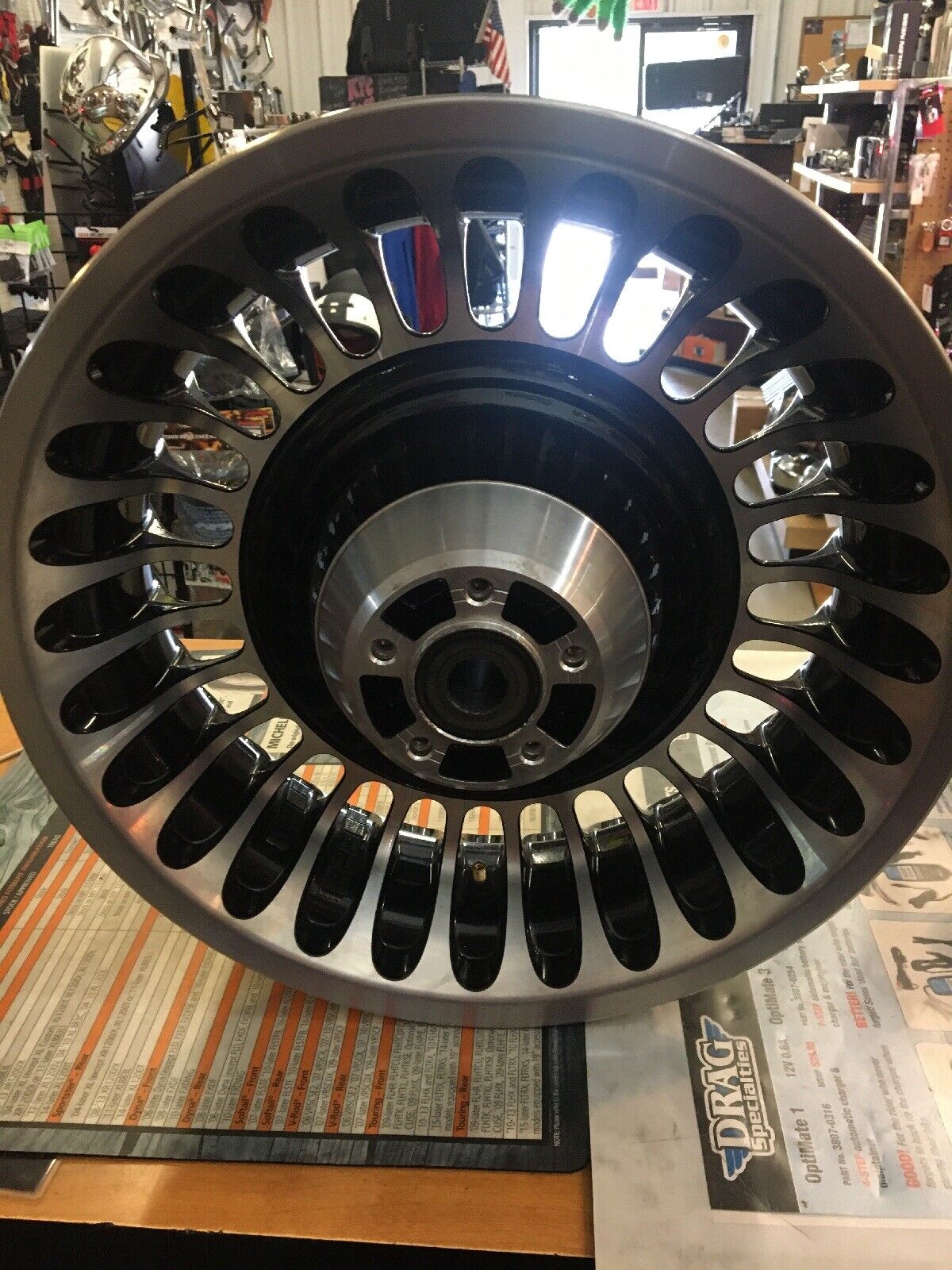 Harley Davidson OEM 28 Spoke Black 16” Rear Wheel #43402-09A