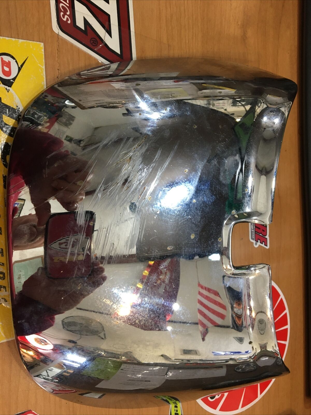 Harley Davidson OEM Chrome deflector ring #57000-04