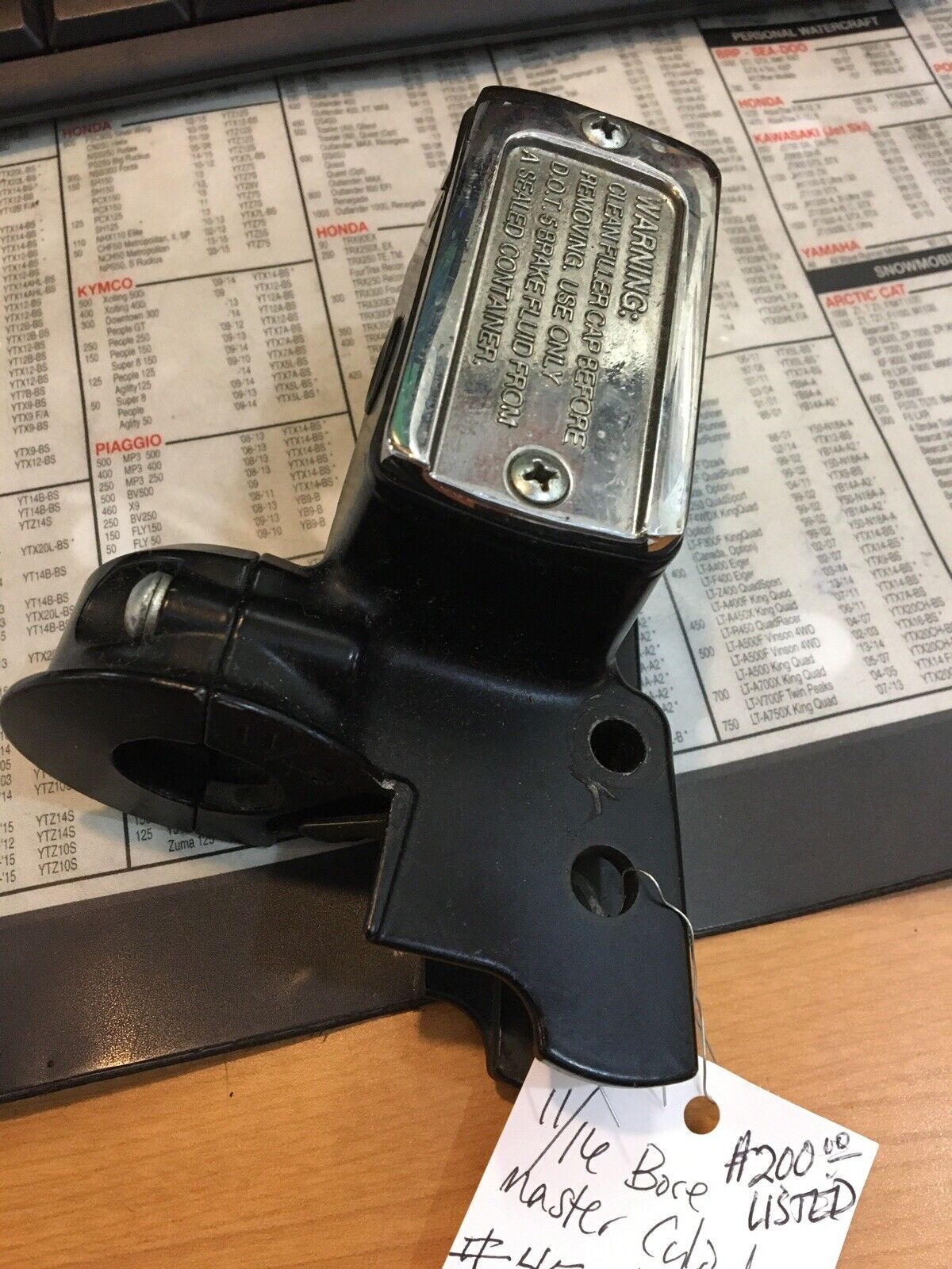 Harley Davidson OEM Front Brake Master Cylinder #45013-85B