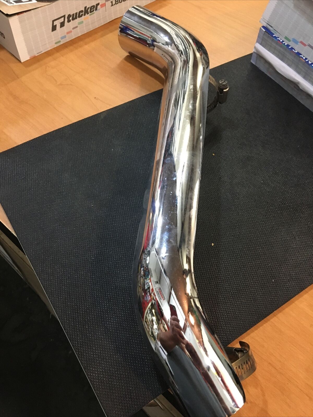 Harley Davidson OEM LH Rear exhaust heat shield #65636-99