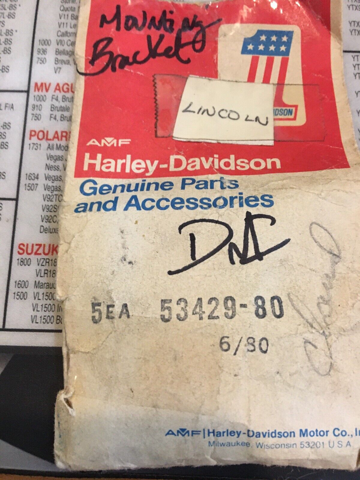 Harley Davidson OEM Luggage Box Brace Bracket #53429-80