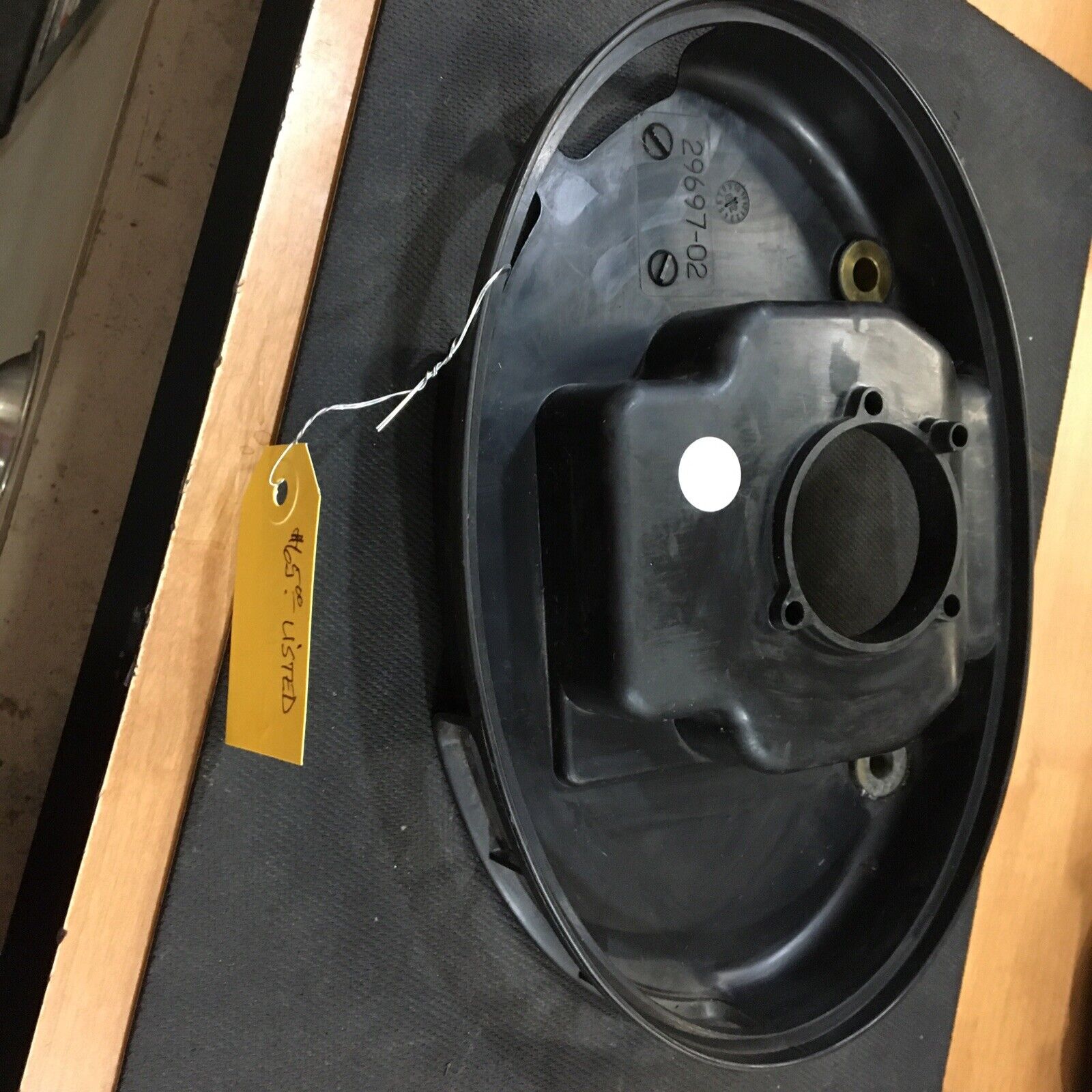 Harley Davidson OEM air cleaner backing plate #29697-02