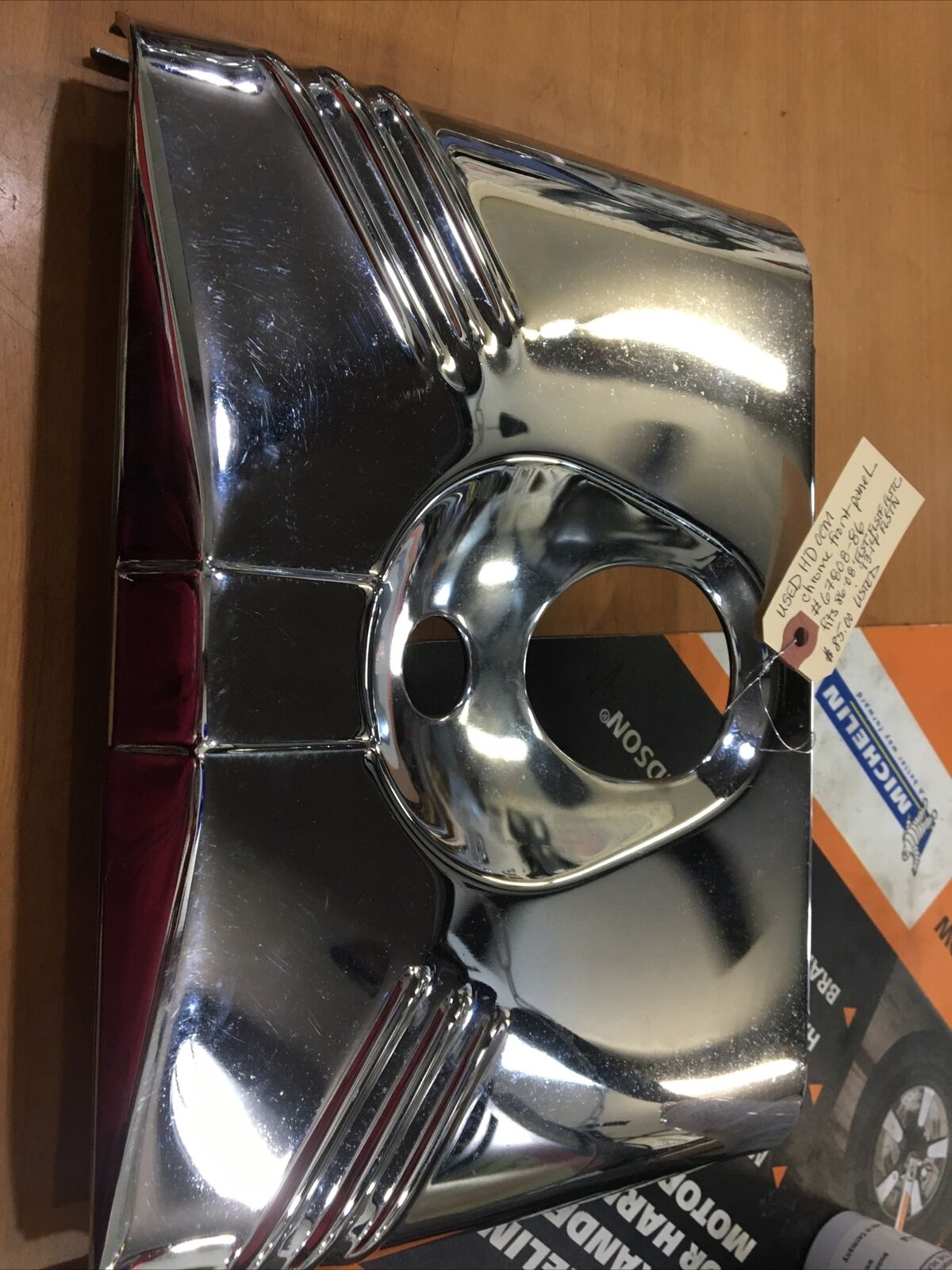 Harley Davidson OEM chrome front panel #67808-86