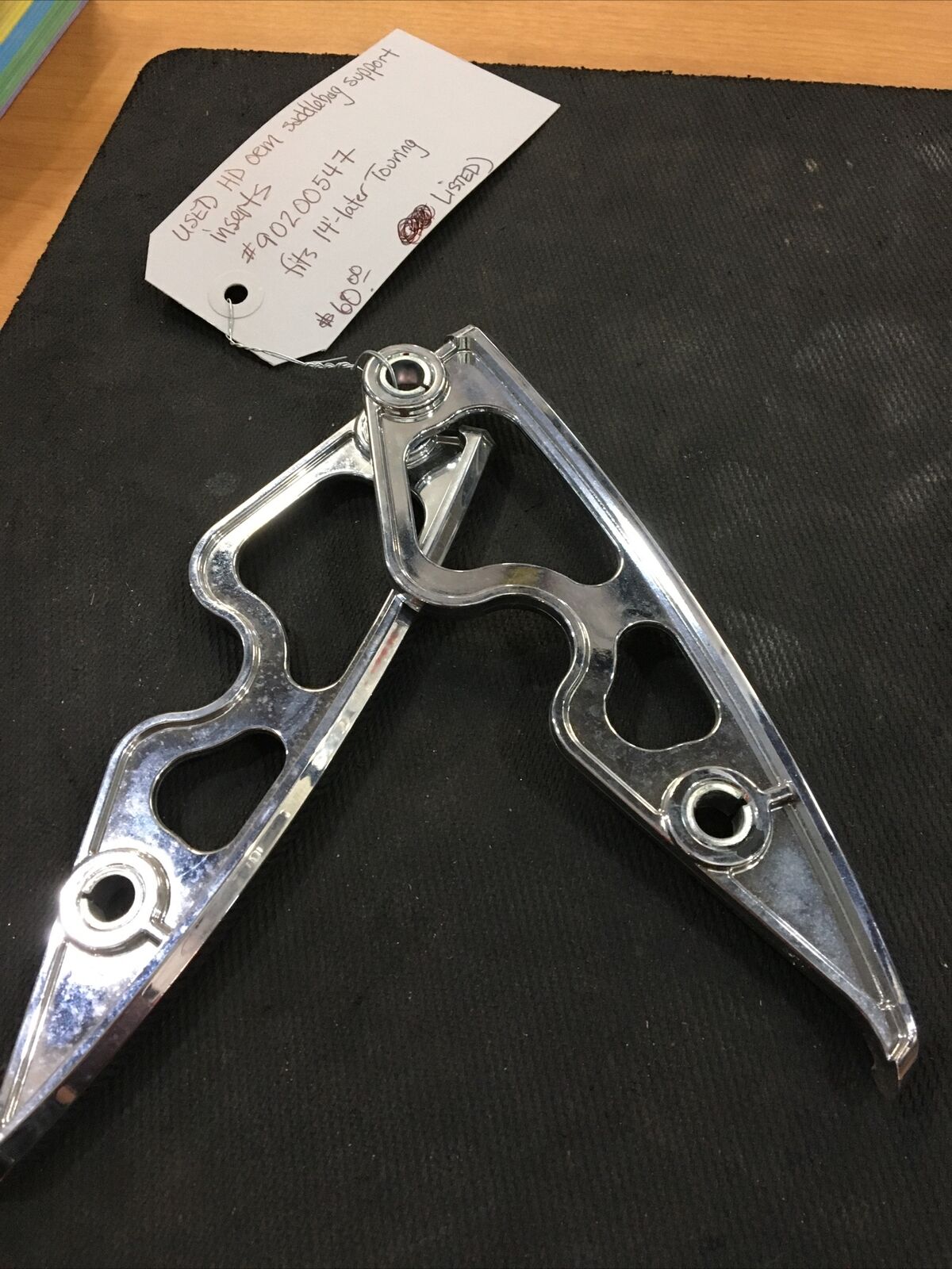 Harley Davidson OEM saddlebag support inserts #90200547