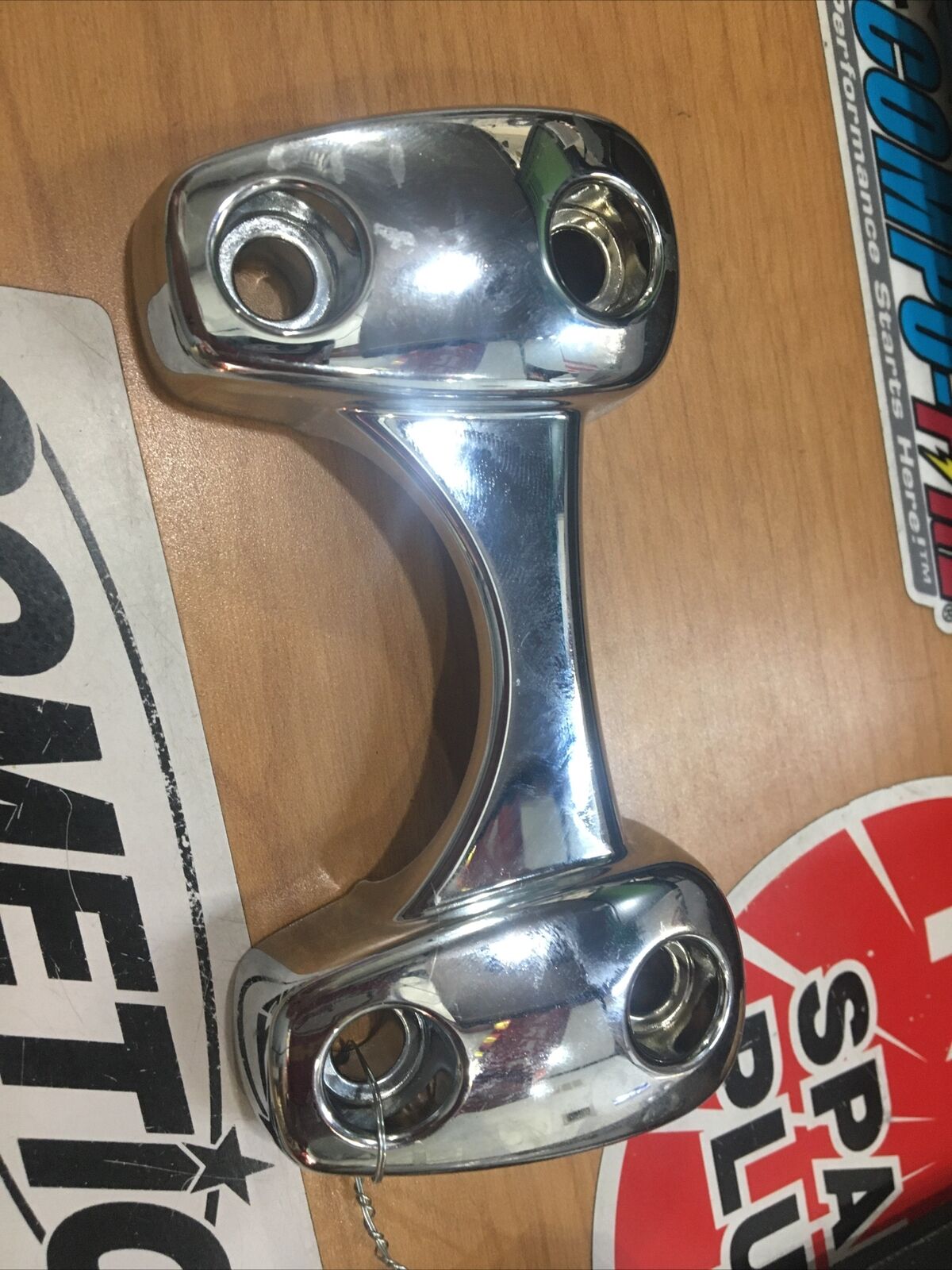 Harley Davidson Oem Chrome Handlebar Clamp #55900062