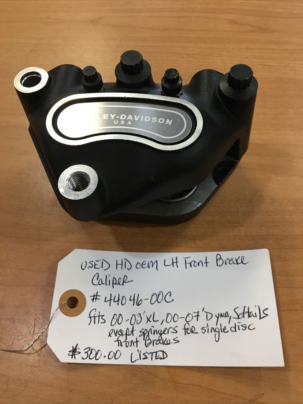 Harley Davidson Oem LH Front Brake Caliper #44046-00C