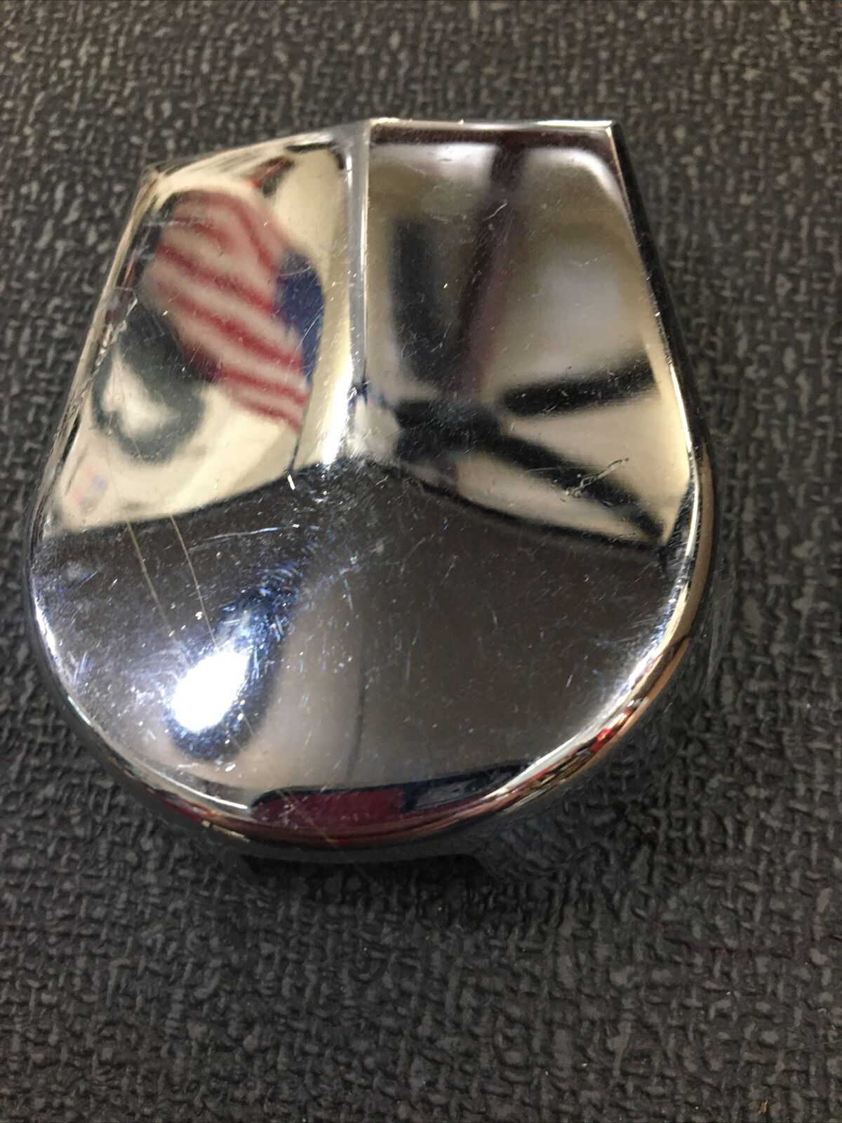 Harley Davidson chrome front caliper cover #43260-98