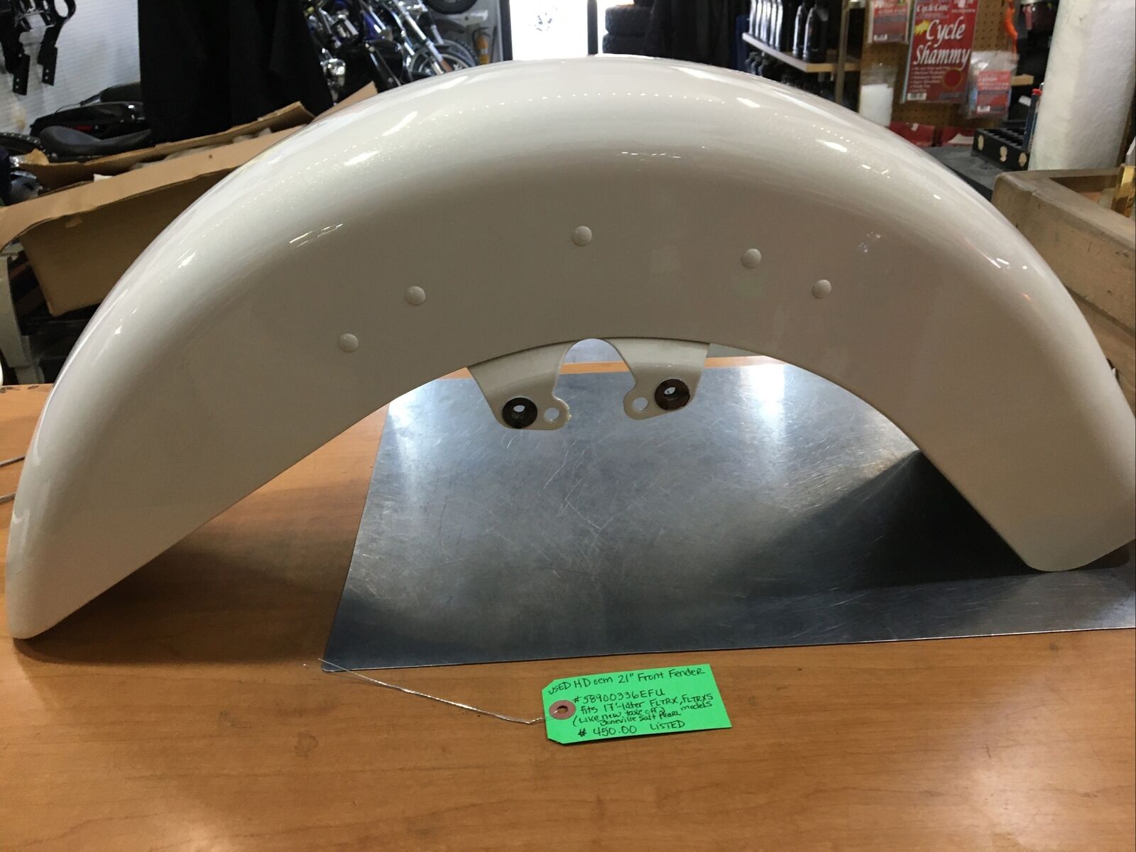Harley Davidson oem 21” Front Fender #58900336EFU