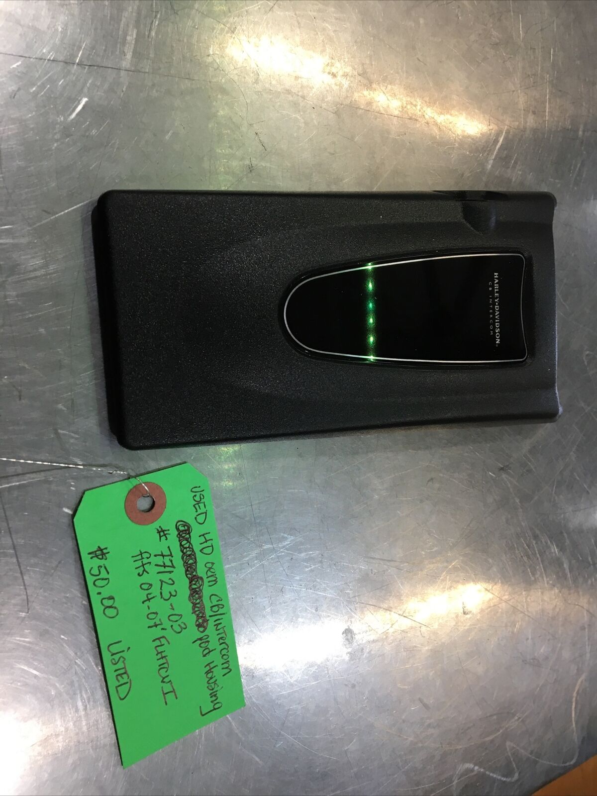 Harley Davidson oem CB/Intercom Pod Housing #77123-03