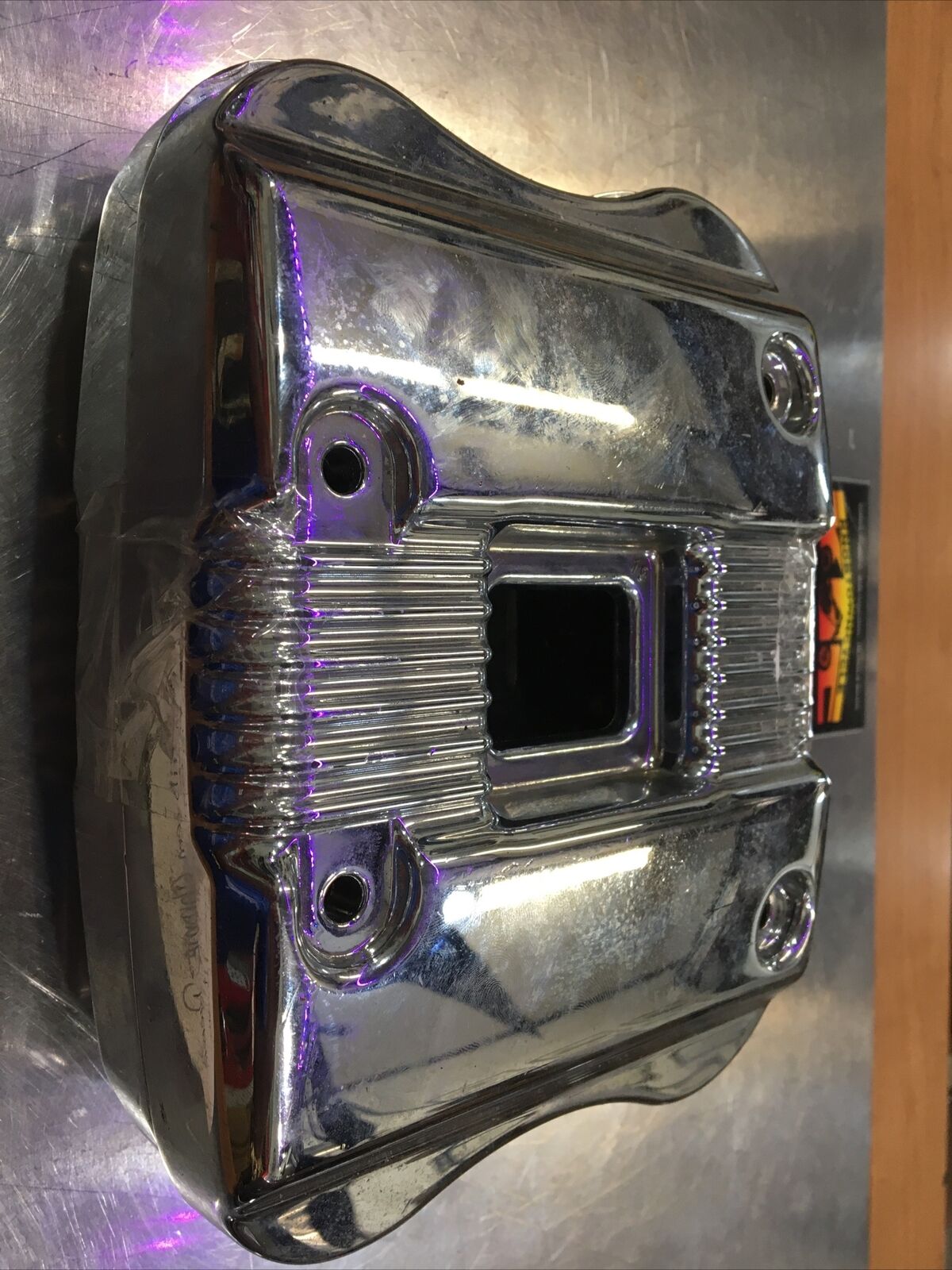 Harley Davidson oem Chrome Rocker Covers #17581-04