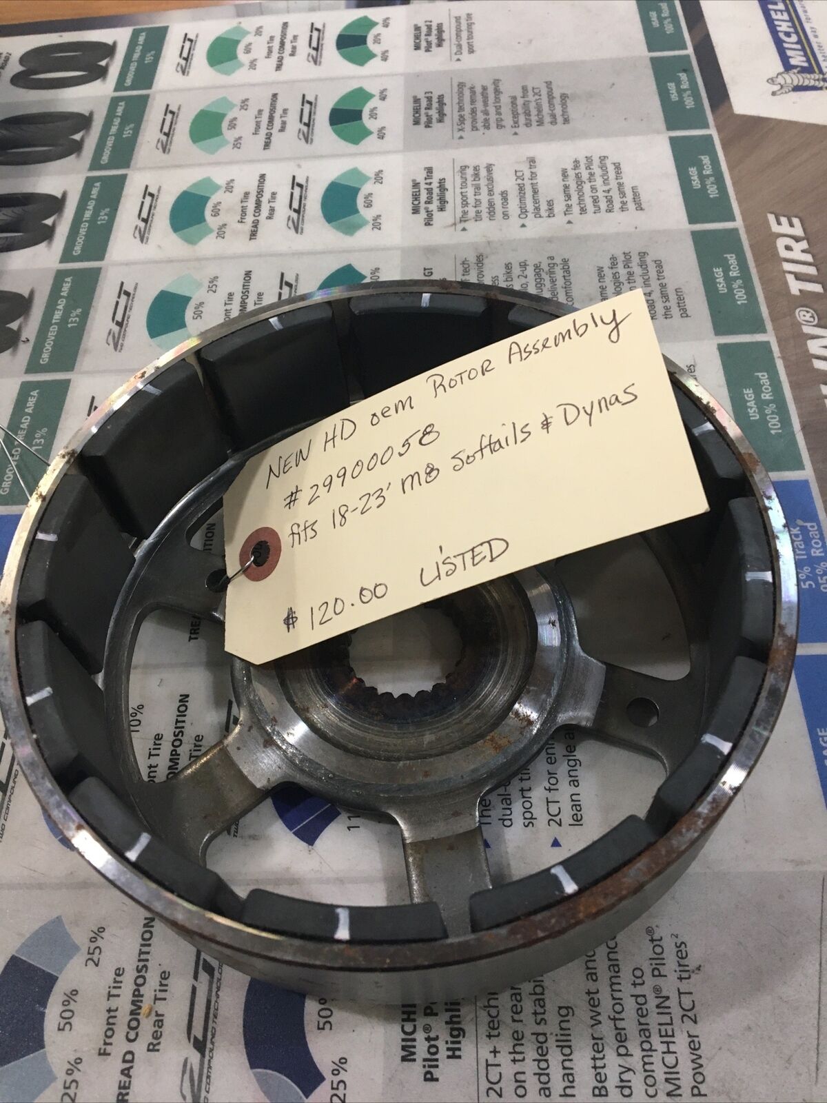 Harley Davidson oem Rotor Assembly #29900058