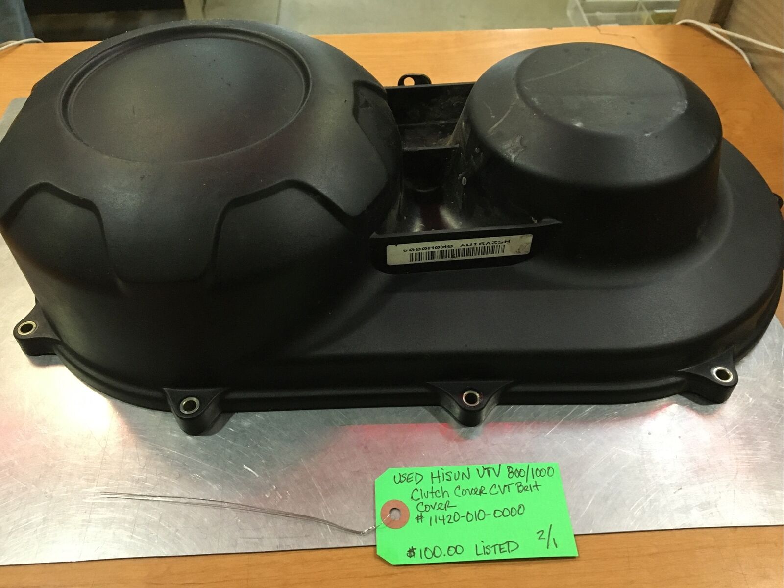 Hisun UTV 800/1000 Clutch Cover CVT Belt Cover #11420-010-0000