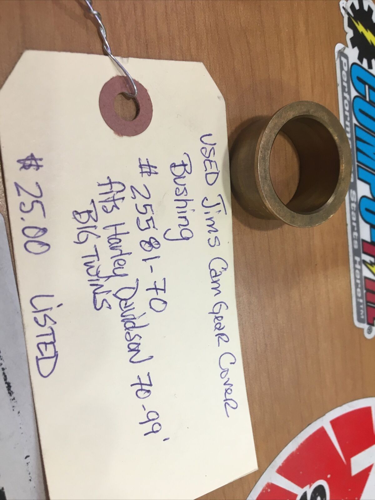 Jims Cam Gear Cover Bushing #25581-70