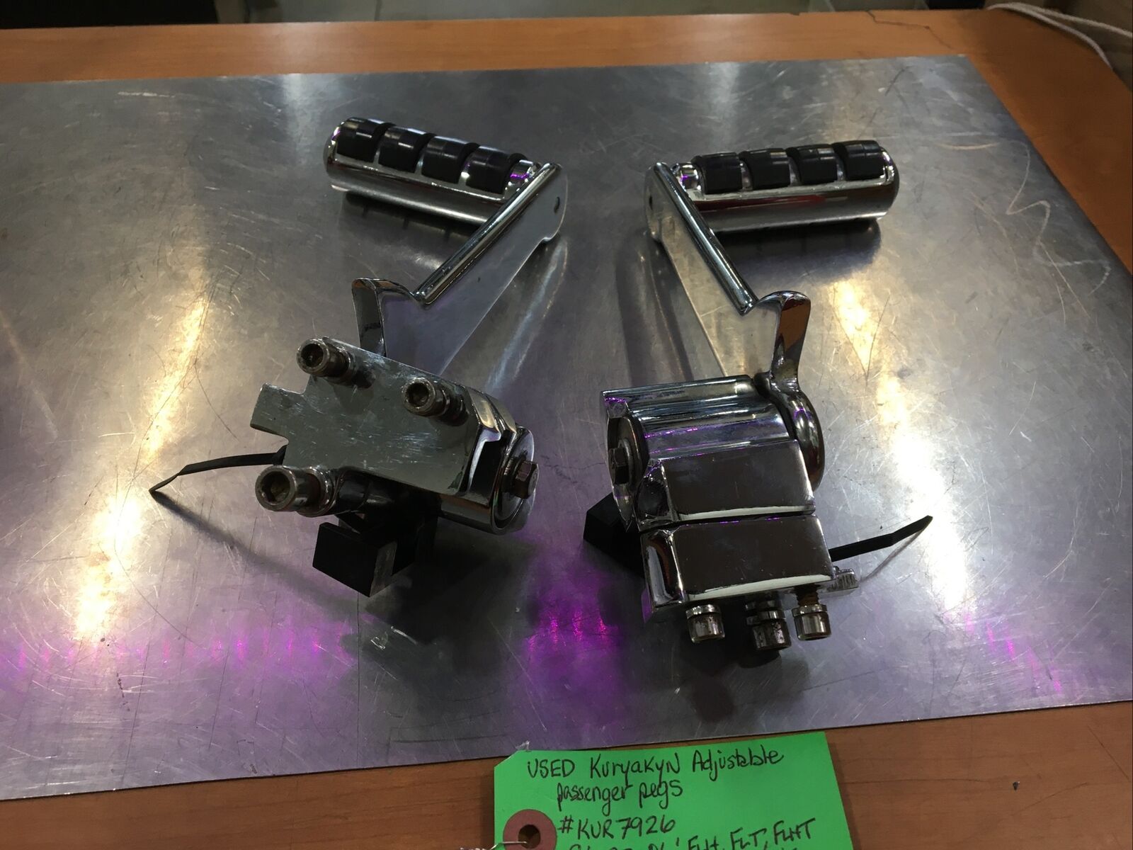 Kuryakyn Adjustable Passenger Pegs #KUR7926