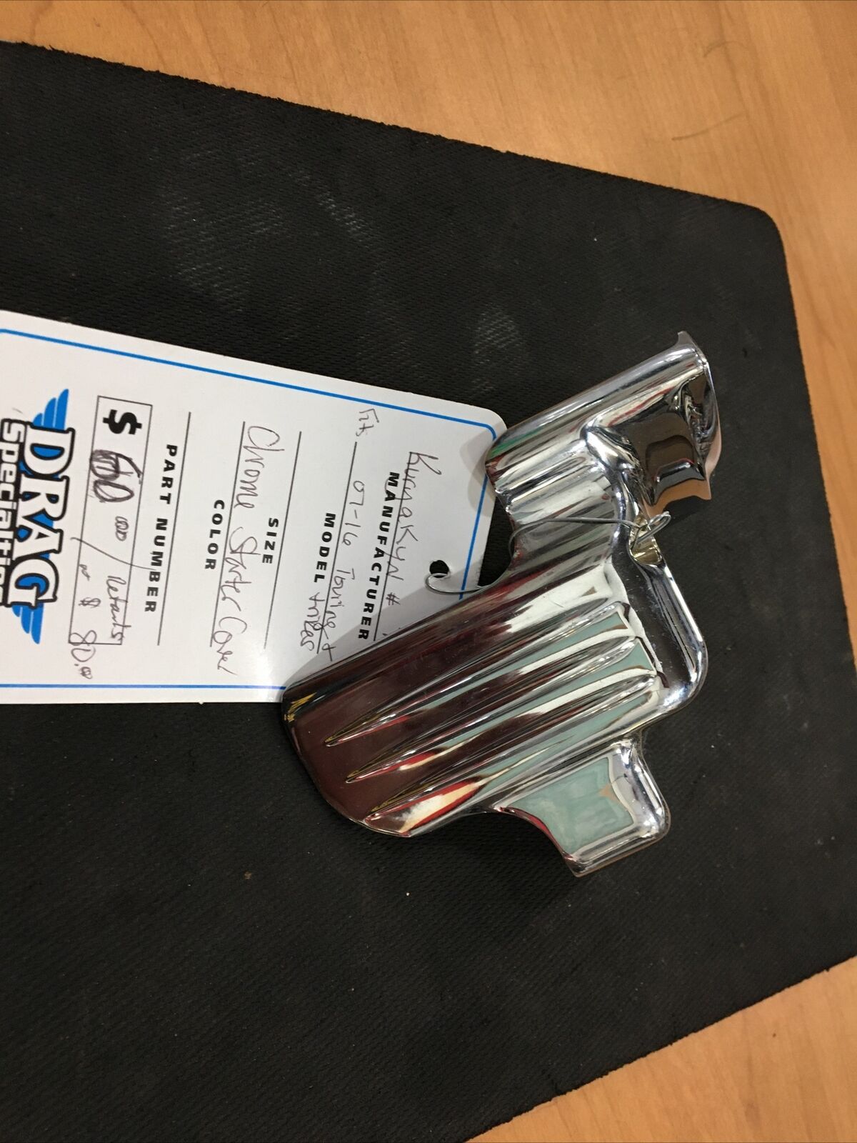 Kuryakyn chrome starter cover #7847