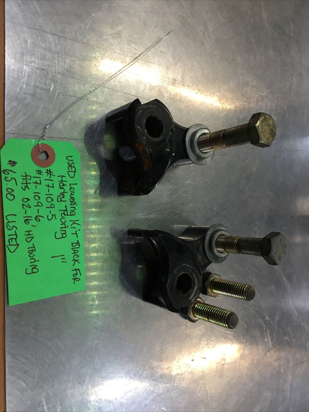 Lowering Kit Black For Harley Touring #17-109-5/17-109-6