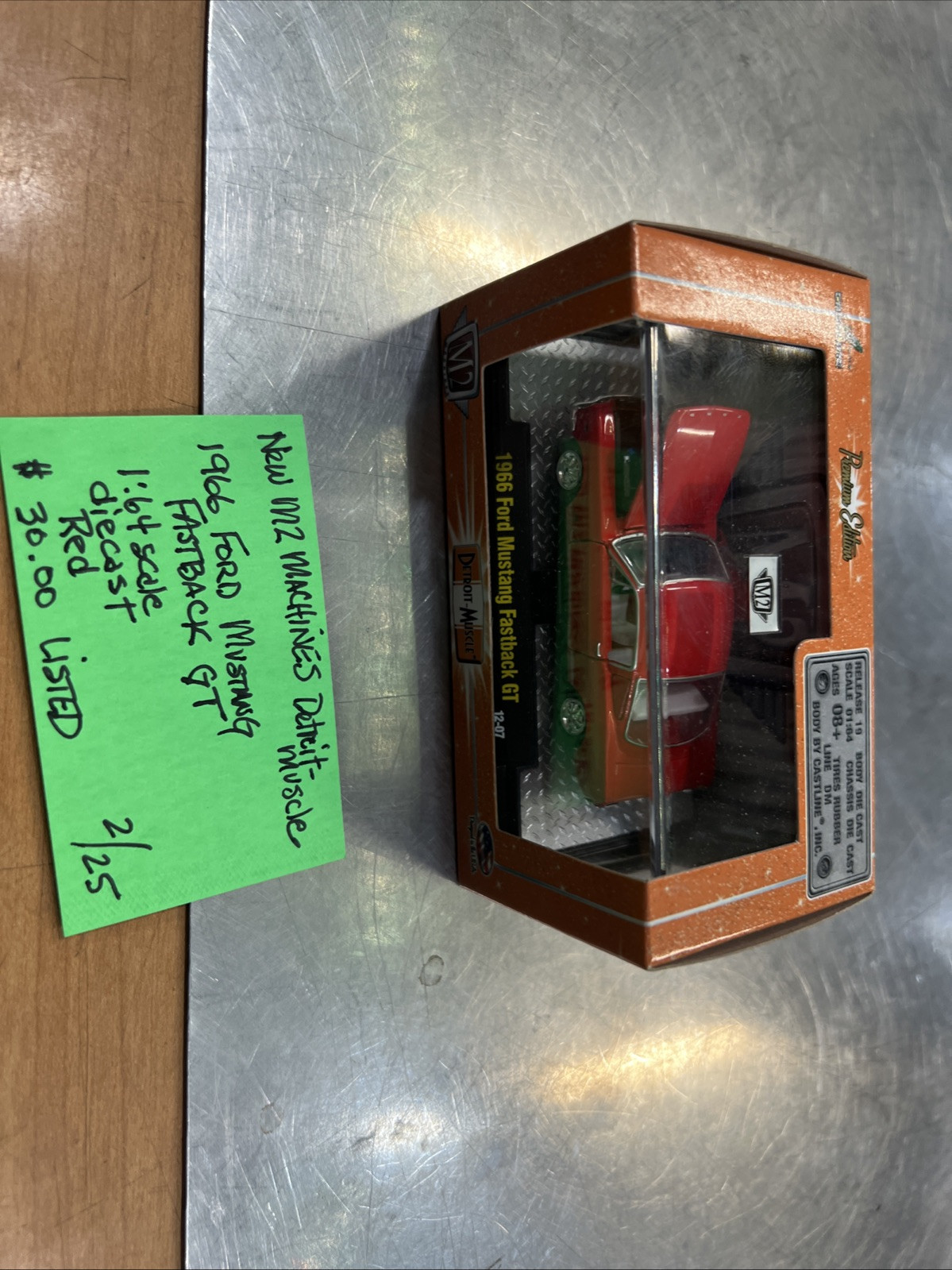 M2 Machines Detroit-Muscle 1966 Ford Mustang Fastback GT