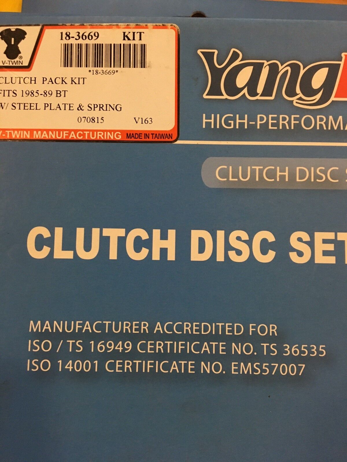 Replica Clutch Kit made with Kevlar for Harley models 1991-1997