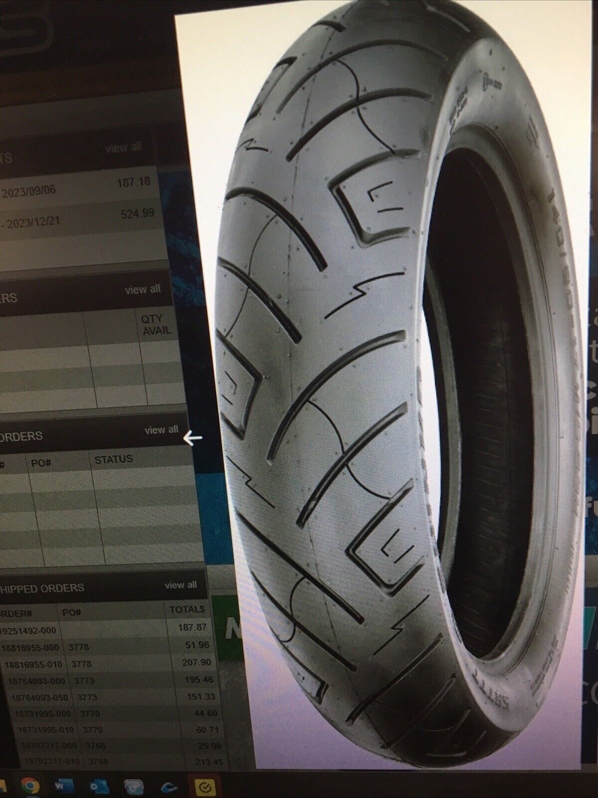 Shinko Tire 777 Cruiser Rear 150/70B18 #87-4612