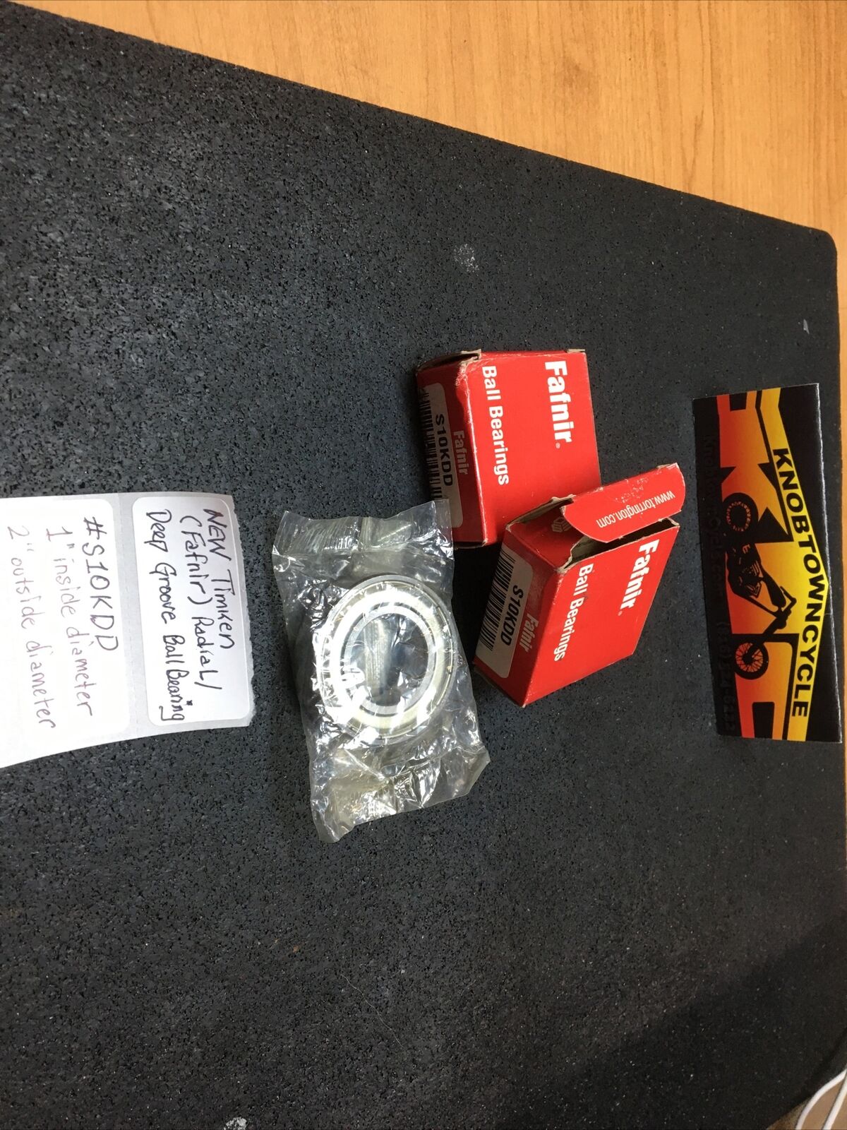 Timken (Fafnir) Radial Deep Grove Ball Bearings #S10KDD