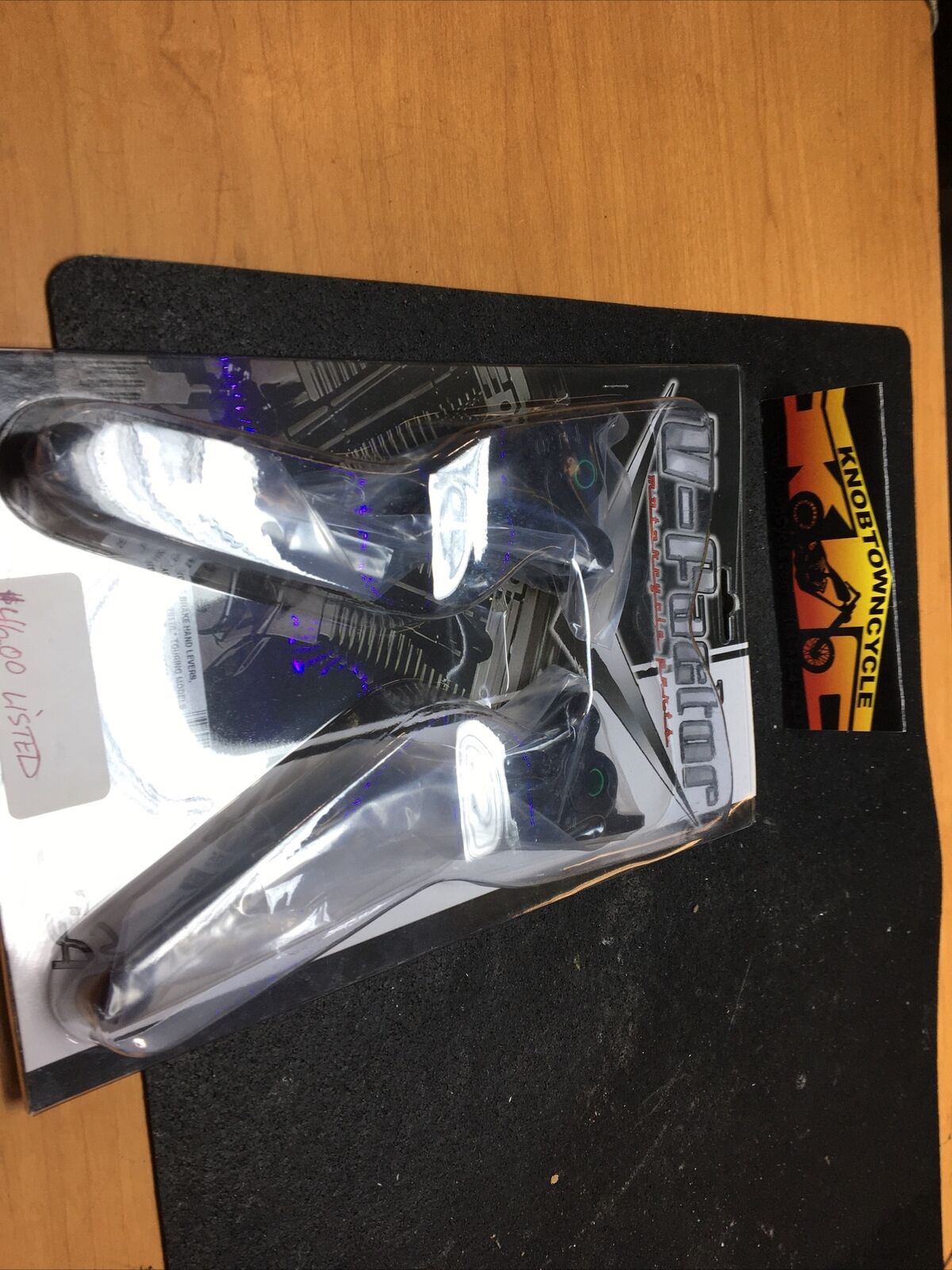 V-Factor Matte Black Smooth Style Hand Levers For Harley #43075