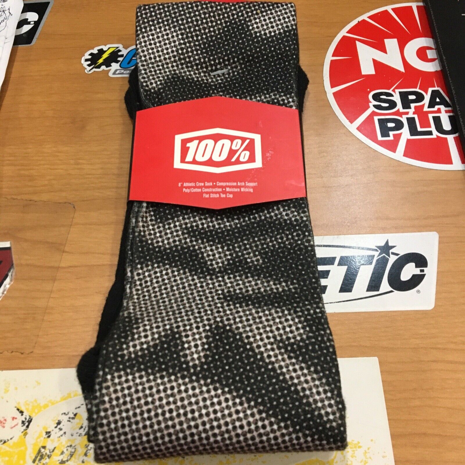 100% Bionic athletic socks camo LG/XL #3431-0301