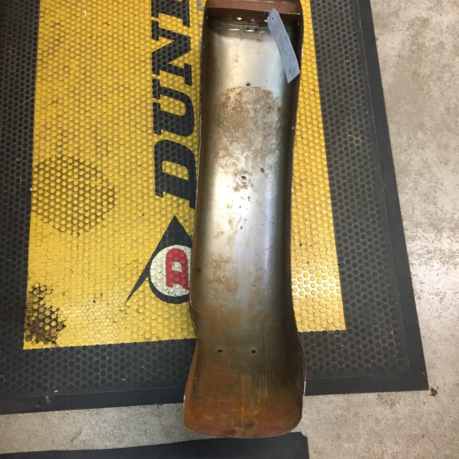 Bobbed Rear Fender Raw finish #50-0928