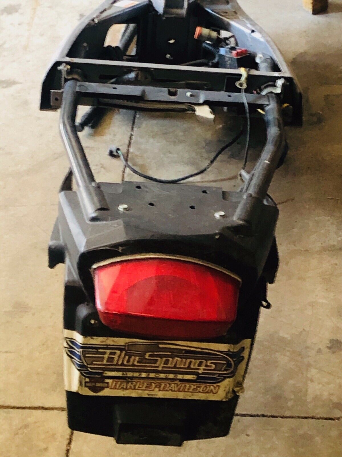 Buell Main Frame And Rear Frame Assembly #L2500.02A7A