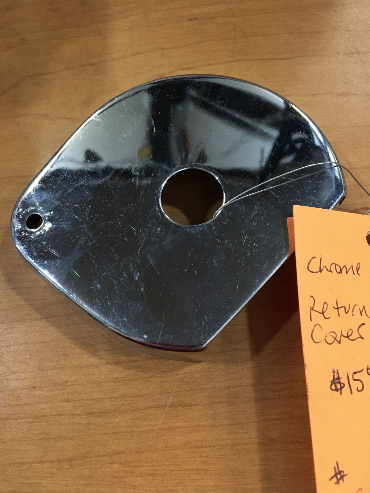 Chrome Kick Starter return cover spring #33150-59