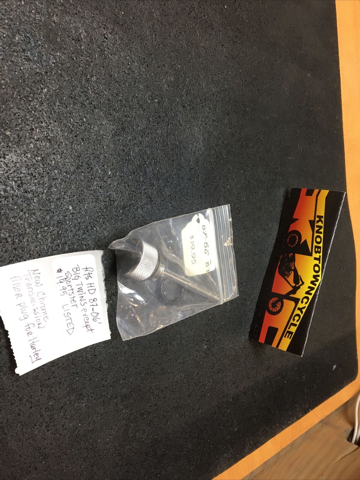 Chrome Transmission Filler Plug For Harley