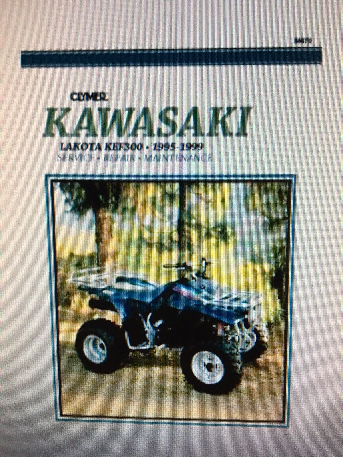 Clymer Kawasaki KEF 300 Lakota