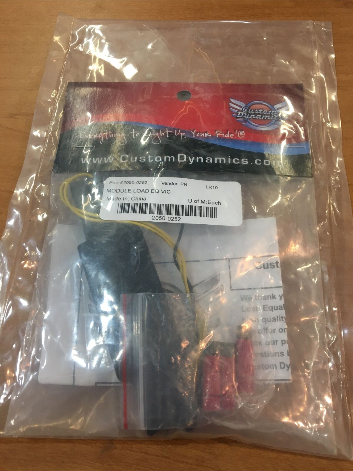 Custom Dynamics Load Equilizer Modules #2050-0252