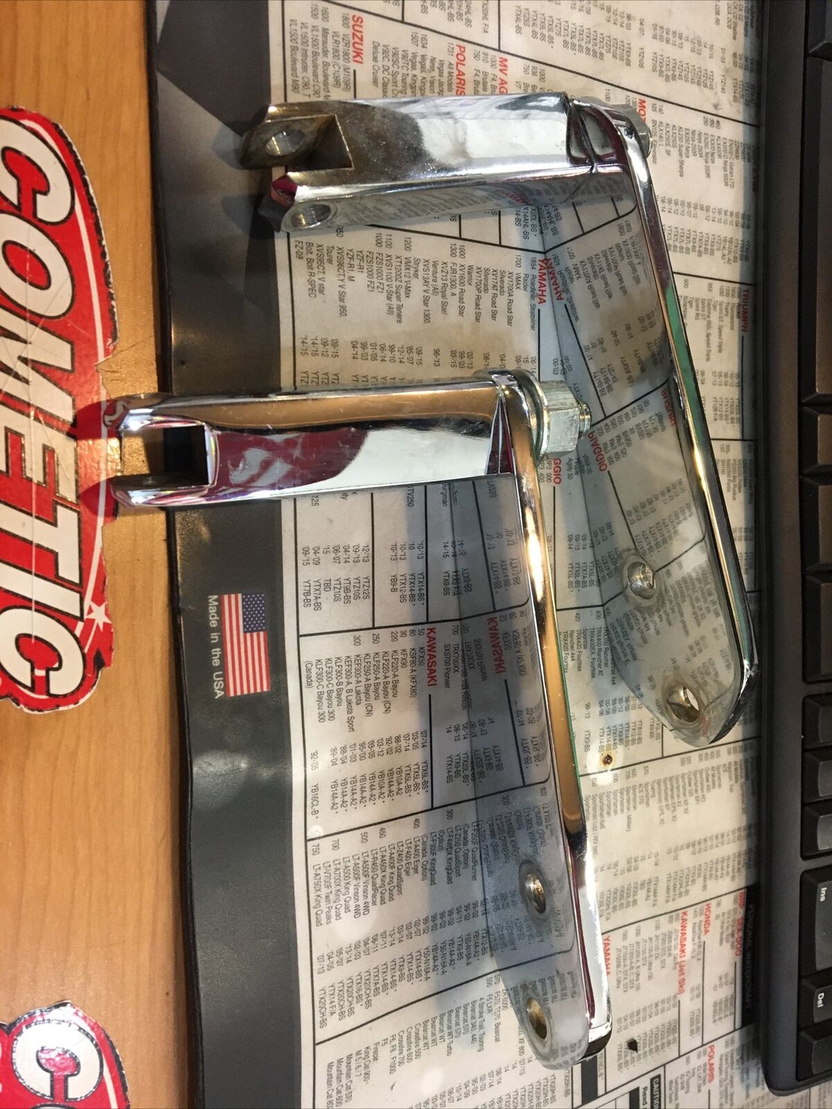 Harley Davidson OEM Hi-way Peg Supports & Mounting Plates #49126-90