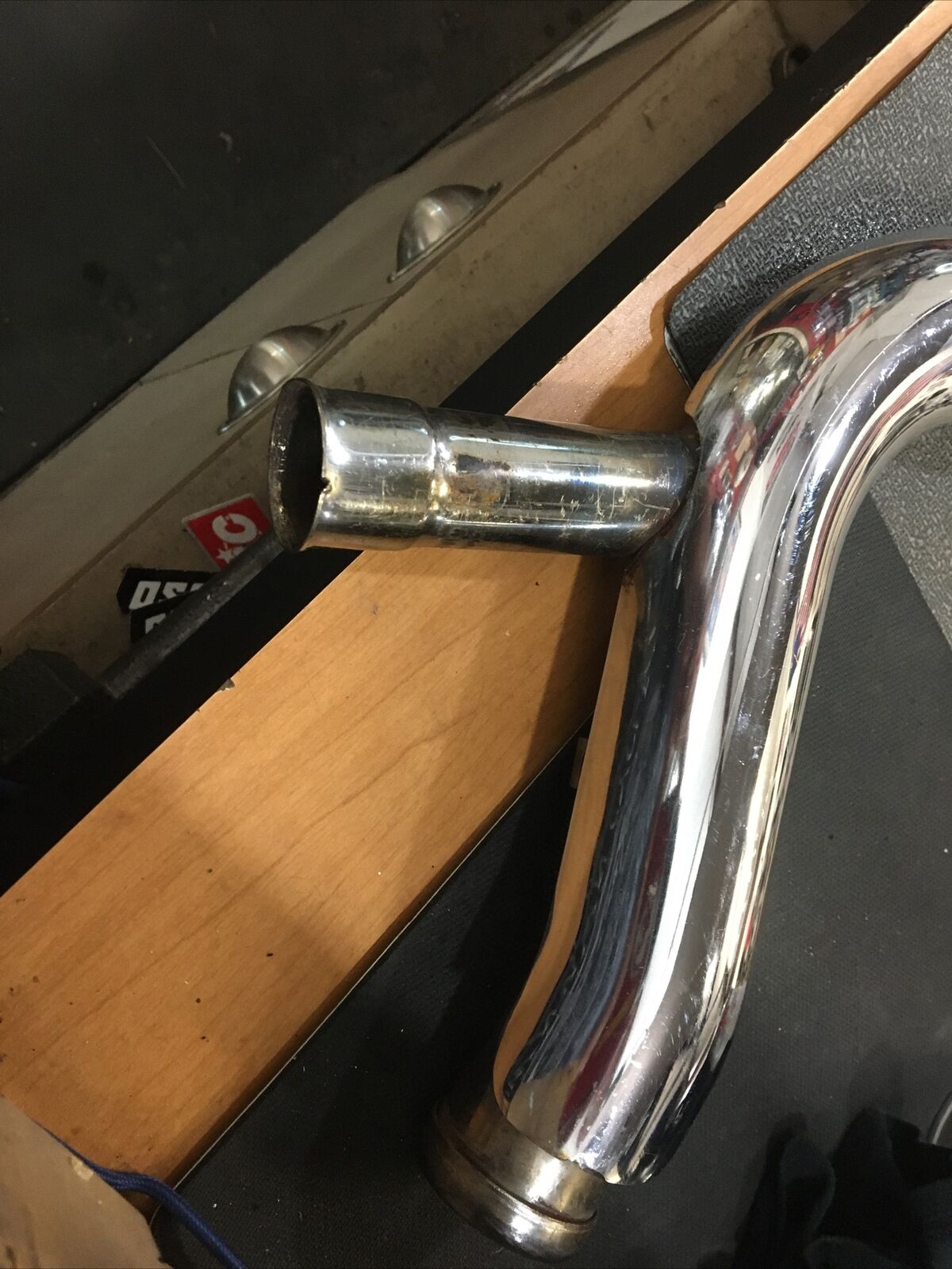 Harley Davidson OEM rear head pipe with screamin eagle muffler #65603-95