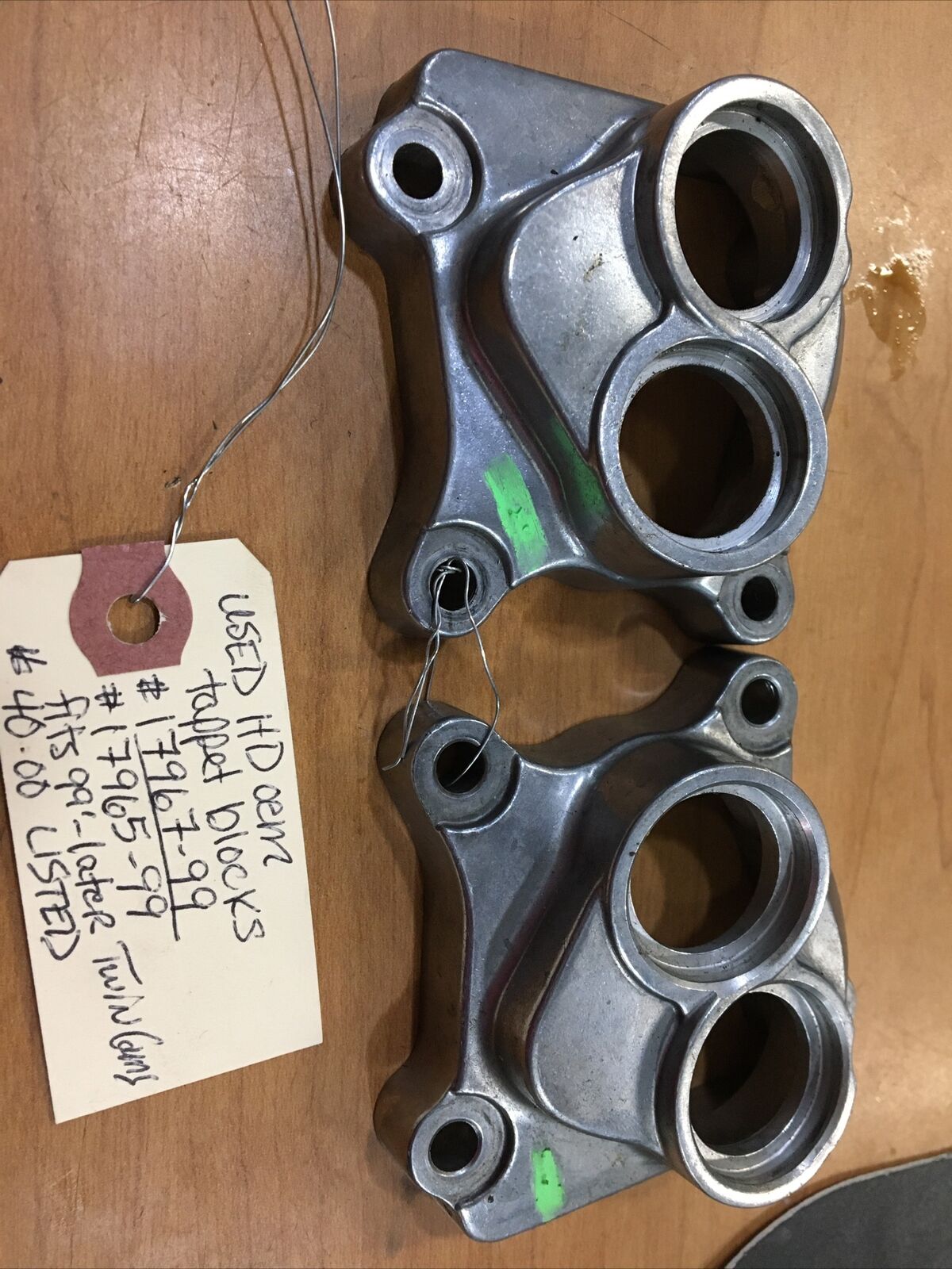 Harley Davidson OEM tappet blocks #17967-99/17965-99