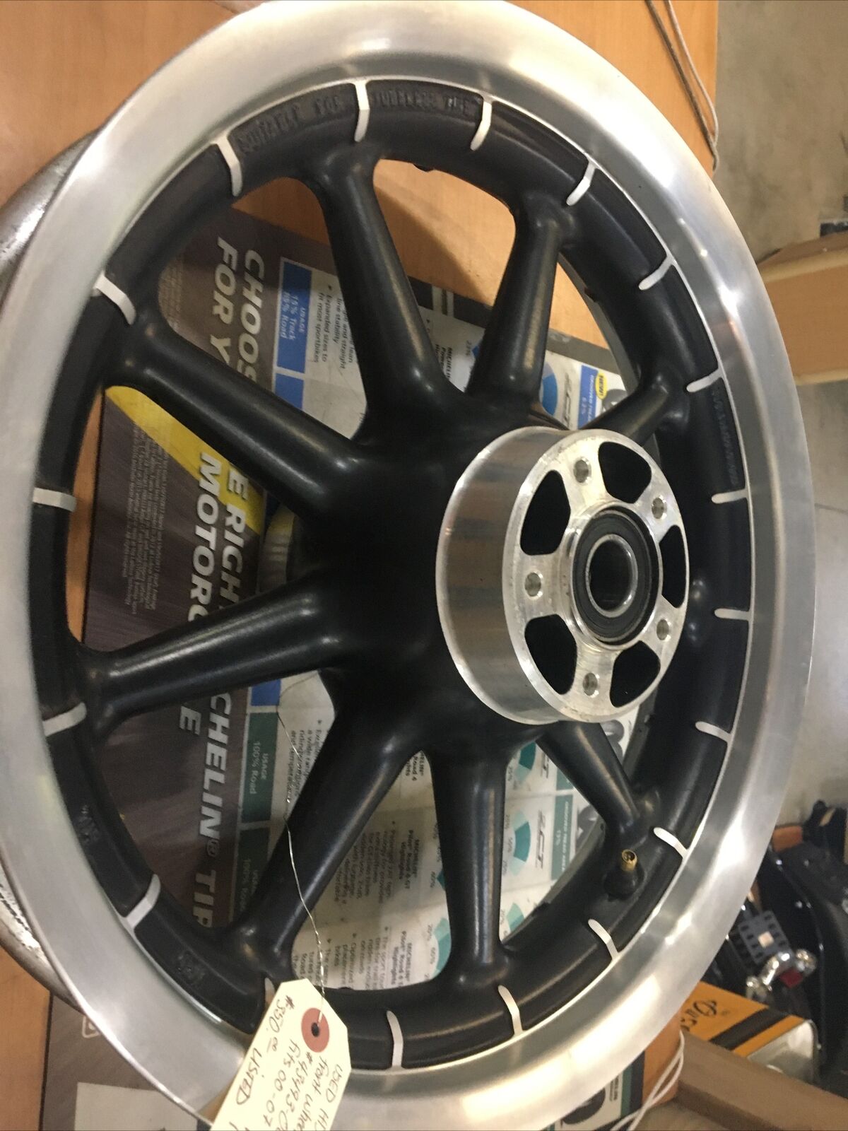 Harley Davidson Oem 9-Spoke Front Wheel #43493-00