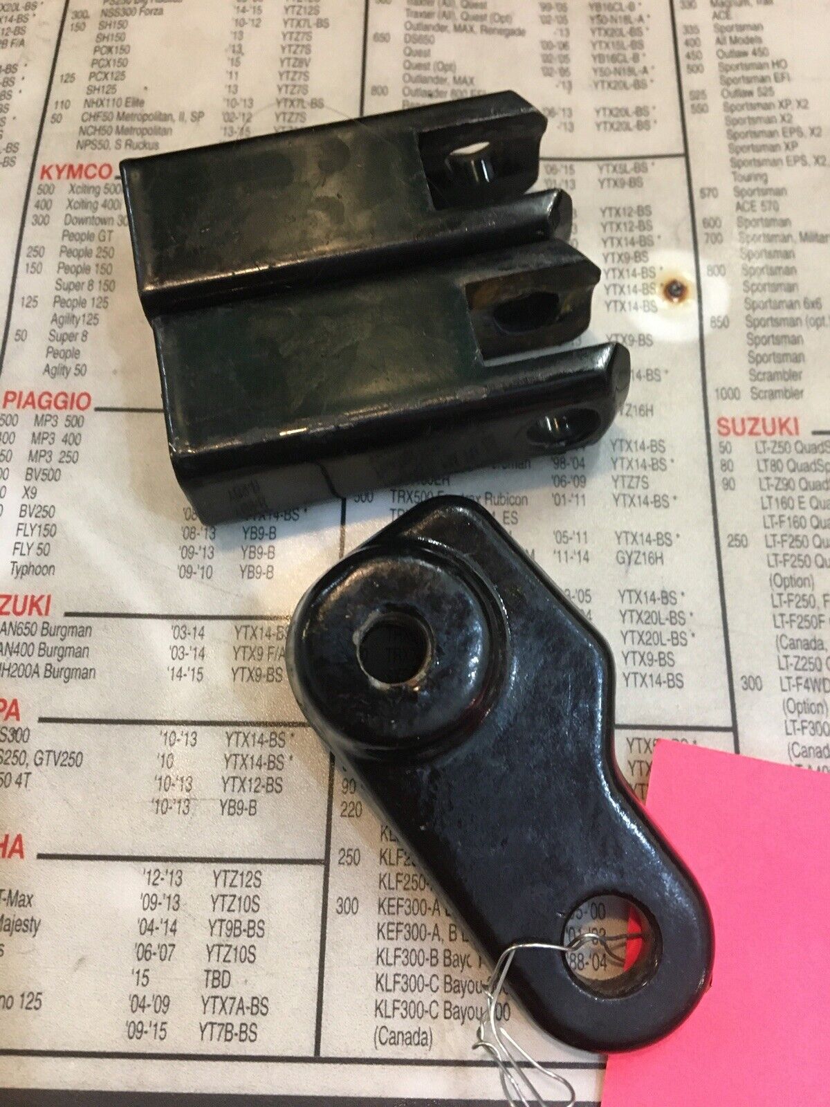 Harley Davidson Passenger Footpeg Support Kit #50932-08