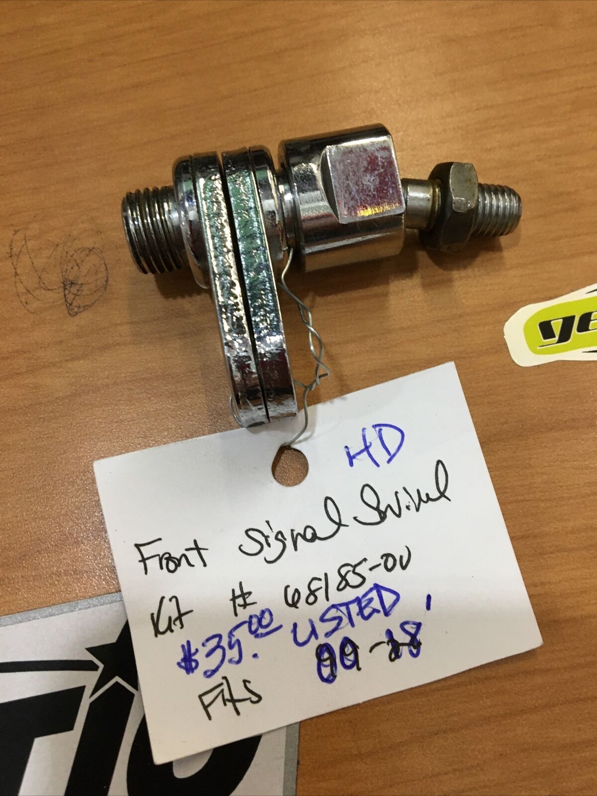 Harley Davidson chrome front turn signal swivel kit #68185-00