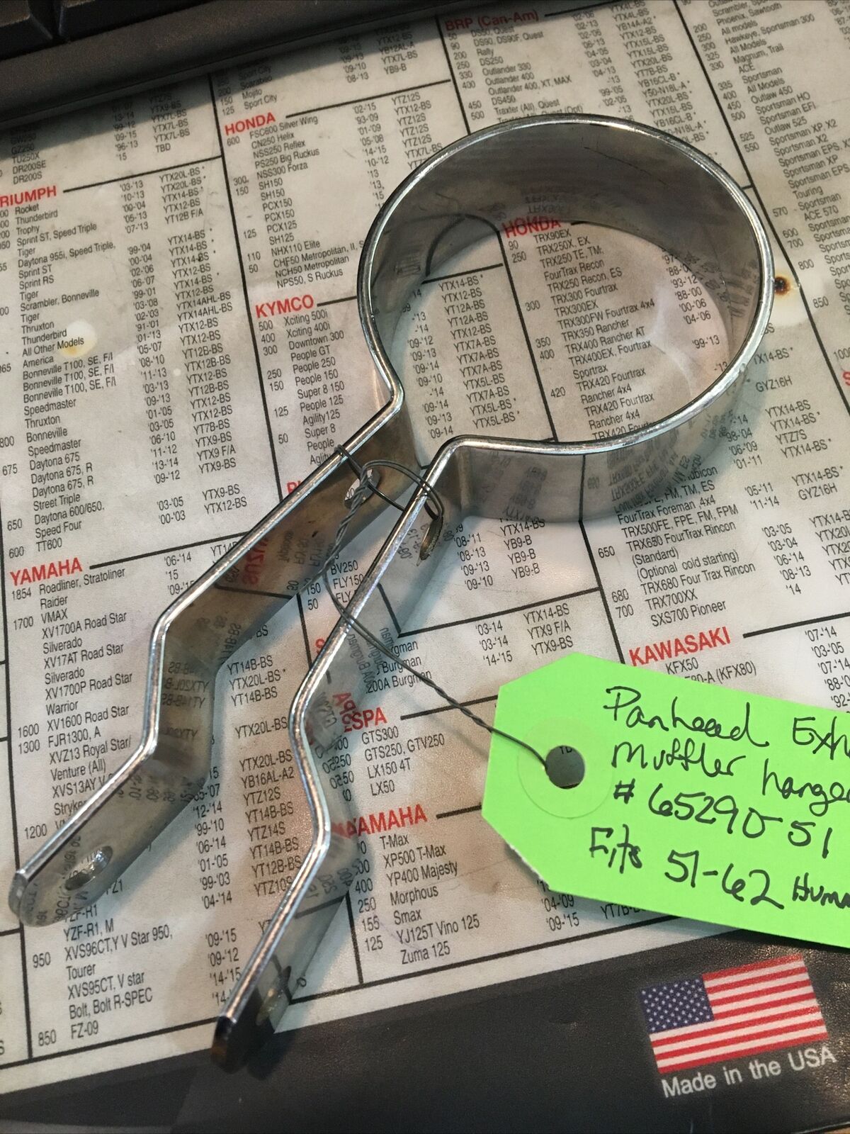 Harley Davidson muffler hanger clamp #65290-51