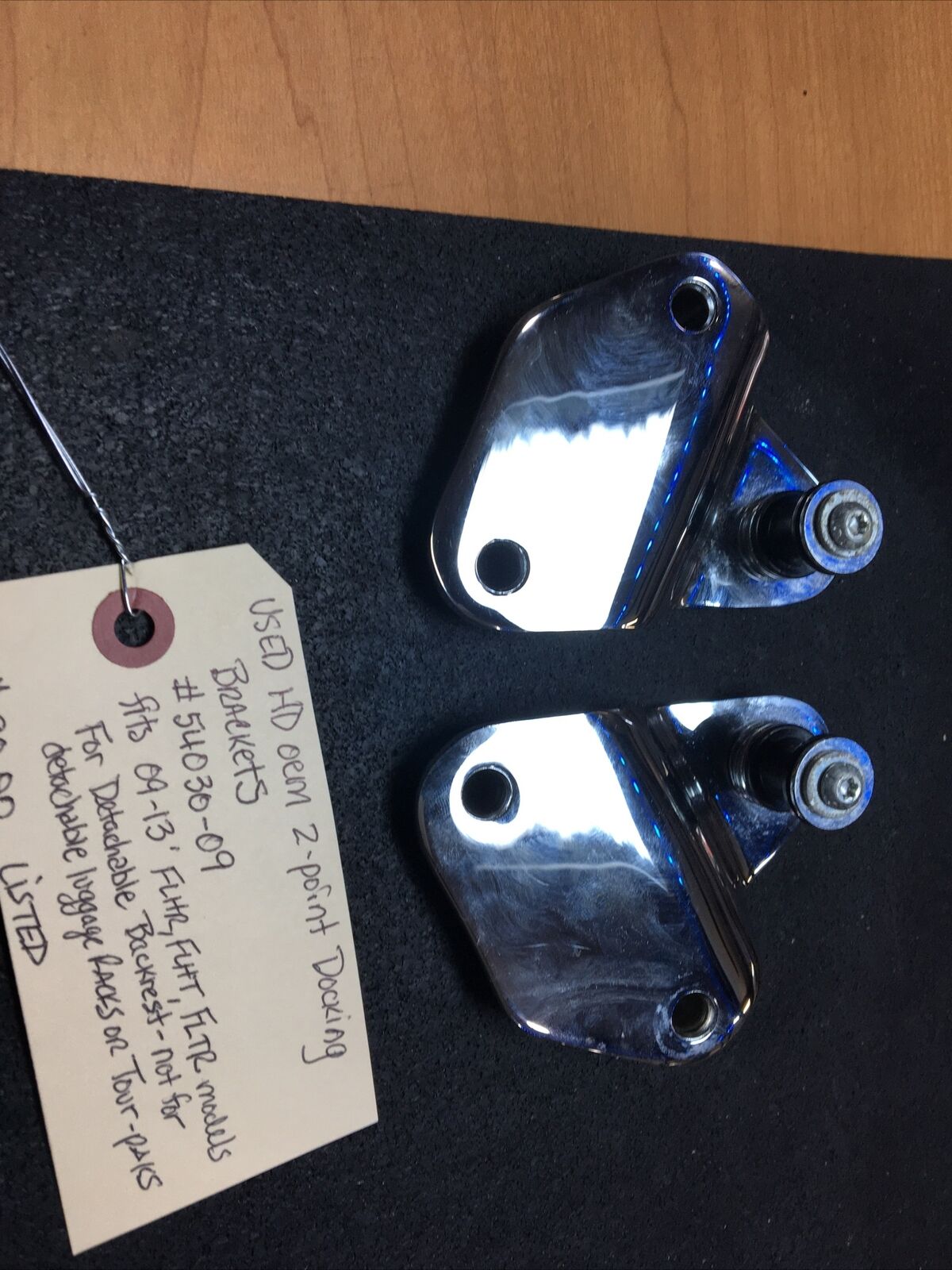 Harley Davidson oem 2-Point Docking Brackets #54030-09