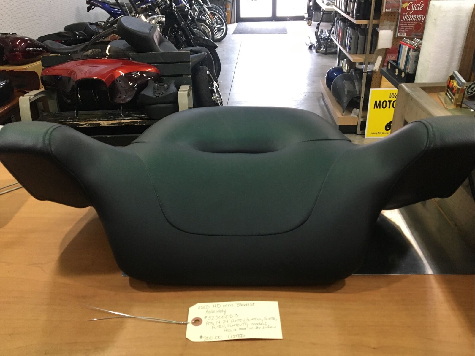 Harley Davidson oem Backrest Assembly #52300053
