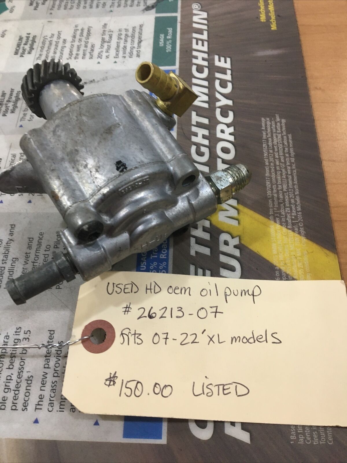 Harley Davidson oem Oil Pump #26213-07