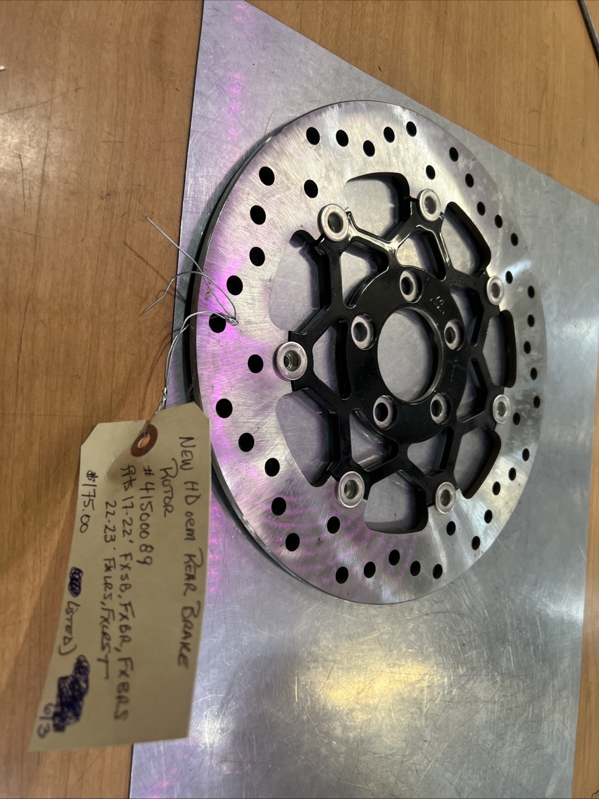 Harley Davidson oem Rear Brake Rotor #41500089