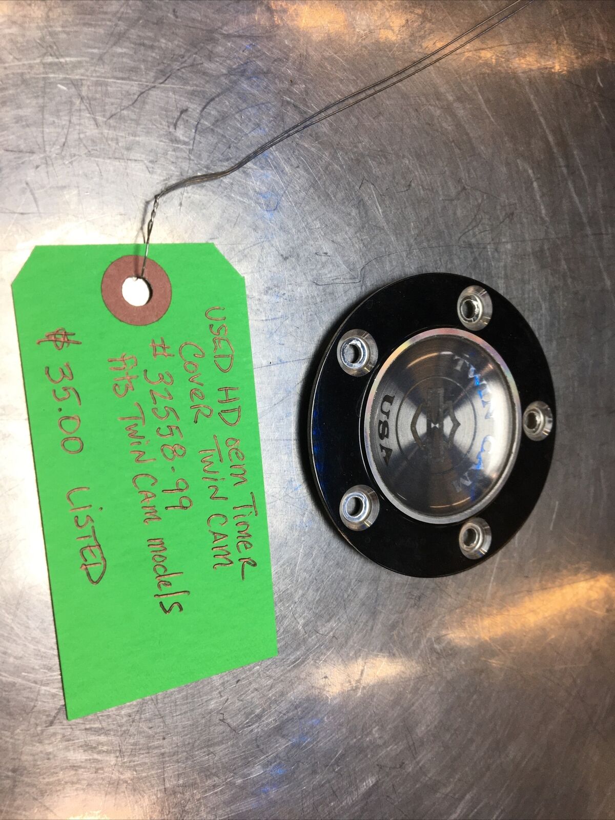 Harley Davidson oem Timer Cover Twin Cam #32558-99