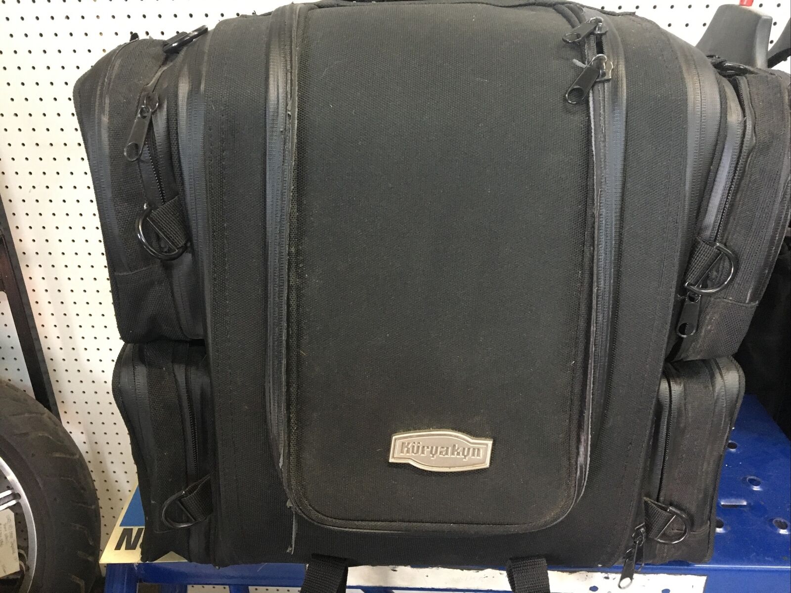 Kuryakyn Ultra Tour Black Storage Bag Expandable #4148