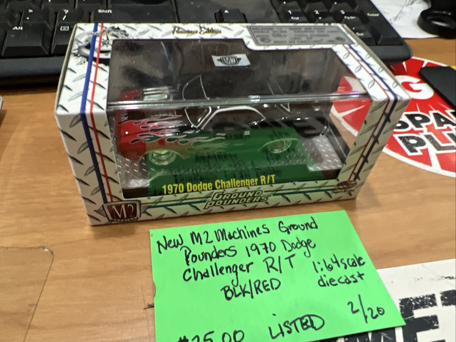 M2 Machines Ground Pounders 1970 Dodge Challenger R/T